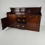 Engelse Mahoniehouten Dressoir / Dressoir Uit Het Begin Van De 20E Eeuw - Camp Van Messing thumbnail 3