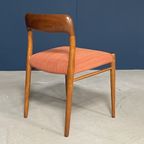 Vintage Eetkamerstoelen- Niels Otto Møller – Model 75 – Jaren 60 thumbnail 6