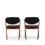 Reupholstered Rosewood Z-chair : No. 42 By Kai Kristiansen 1960s, Set Of 2 thumbnail 9