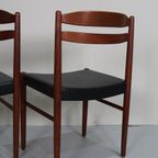 2X Vintage Design Eetkamerstoelen - Carl Ekström Voor Albin Johansson En Söner, Teak | 01275 thumbnail 9