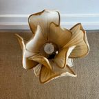 Quanyin Chinese Lamp Met Lotus Kap Vintage thumbnail 12