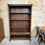 F De Puydt Antieke Boekenkast Volhout Vintage Kast thumbnail 18