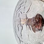 Suspensie In Licht Gerookt Gebarsten Glas, 1970 thumbnail 9