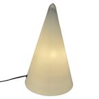 Sce - Teepee Lamp - Glass Cone - Frosted White, In Great Condition, Extra Large Model (37Cm) thumbnail 8