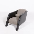 Architectural ‘ypsilon’ Lounge Chair / Fauteuil By Ulf Moritz, 1980’s thumbnail 9