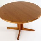 Ronde Deense Eettafel Johs. Kristoffersen & Son Tafel Vintage thumbnail 15