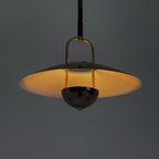 Vintage Schotel Hanglamp Van Massive thumbnail 2