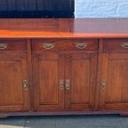 Kersenkleurige Eiken Dressoir, 175 Cm Breed, Topkwaliteit thumbnail 8