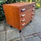 Deens Teak Ladekast / Commode thumbnail 6