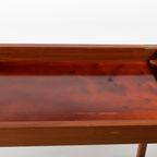 Scandinavian 1960’s Side/storage Table On Wheels thumbnail 6