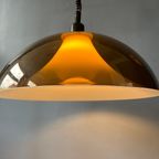 Space Age Hanglamp Met Dubbele Schaduw Van Elio Martinelli Voor Artimeta thumbnail 3