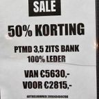 Showroom Leder Bank 50 %Korting Nu € 999 Staat Bij Loods5 thumbnail 6