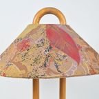 Vintage Deense Grenen Tafellamp Lys Pine ‘70 Japandi Lamp thumbnail 12