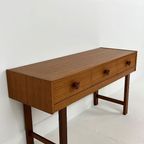 Zweeds Vintage Teak Fineren Ladekast Feres thumbnail 2