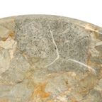 Prachtige Zware Grote Marmeren Fruitschaal Xl Natuursteen 40cm thumbnail 18