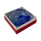 Kristalunie Maastricht - Ashtray - Including Original Label And Box - Unused, Vintage - Dutch Gla thumbnail 6