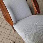 Vintage Fauteuil Jaren 60 Nieuw Gestoffeerd thumbnail 12