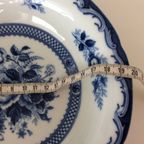Twee Vintage Diepe Japanse Borden Van Blue Rose Fijne China thumbnail 3