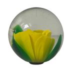 Handmade - Murano - Presse Papier / Paperweight- Floral Decor thumbnail 4