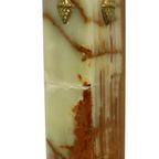 Hollywood Regency Kapstok Onyx En Messing Fifties 167Cm thumbnail 16