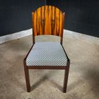 Mid-Century Art Deco Stijl Eetkamerstoelen- Set Van 4 thumbnail 7