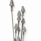 Rare Harco Loor Floor Lamp 1980s Height 130 Cm Width 25 Cm thumbnail 7