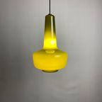 Green Opaline Glass Pendant Lamp 'Kreta' By Holmegaard By Jacob Bang 1960 thumbnail 3