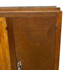 Art Deco Dressoir Kast Jaren 30 Met Marmeren Blad Design thumbnail 20