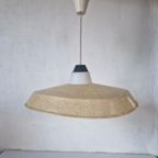 Vintage Fiberglas Bakeliet Lamp Van Louis Kalff Voor Philips thumbnail 10