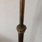Antieke Koperen Petroleum Vloerlamp Brevete L&b 1883 thumbnail 8