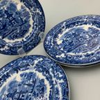 Wedgwood Chinese Etpuria Gebaksbordjes 5 Stuks thumbnail 6