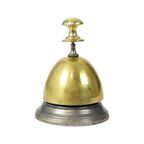 Messing En Metalen Hotelbel Receptiebel Mid-century thumbnail 2