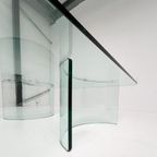 Moderne Italiaanse Glazen Salontafel, 1970'S thumbnail 3