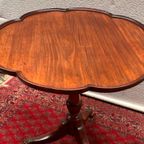 Victoriaanse Antieke Salontafel Of Thee Tafeltje. thumbnail 2