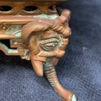 Bloempot. Bronzen Massief. thumbnail 5