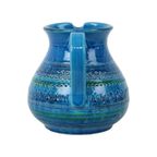 Aldo Londi Bitossi Vaas Oorvaas Kruik Rimini Blue Aardewerk Italy Sixties thumbnail 5