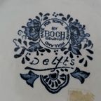 Vintage Royal Sphinx Delfts Vaas By Boch Belgium thumbnail 5