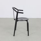 6X Postmodern Dining Chair “Maxmo” By Ikea, 1980S thumbnail 5