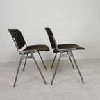 Set Van 2 Castelli Dsc Axis 106 Stoelen Door Giancarlo Piretti, Jaren 70 thumbnail 23