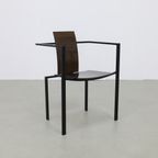 4X Postmodern Dining Chair By Karl Friedrich Förster For Kff, 1980S thumbnail 3