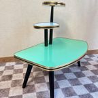 Jaren 50 Plantentafel Formica Rockabilly Vintage Retro thumbnail 4