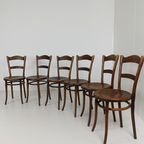 Set Van Zes Thonet-Stoelen thumbnail 10