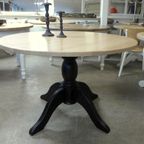 Prachtige Grote Ronde Mango Eettafel 140 Cm thumbnail 24