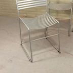 Set Van 4 Aero Wire Stoelen, Stapelbaar thumbnail 10