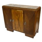 Art Deco Dressoir Kast Jaren 30 Met Marmeren Blad Design thumbnail 19
