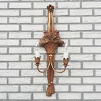 Vintage Vergulde Wandlamp thumbnail 2