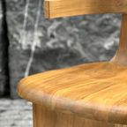 Massief Houten S Shape Stoel (meerdere Stuks In Stock) thumbnail 9