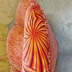 Vintage Draaifauteuil Schommelstoel Bretz Draaistoel Design thumbnail 4