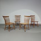 Scandinavian Design Chairs Akerblom Design Bar Chair Birch Wooden Chair Sweden thumbnail 12