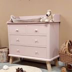 Vintage Prachtige Commode / Ladekast Zachtroze “roos” thumbnail 5